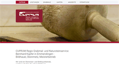 Desktop Screenshot of cuprum-emmendingen.de